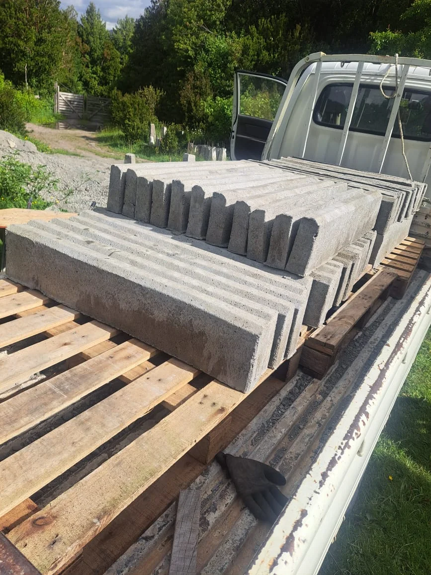 Transporte de materiales de construcción